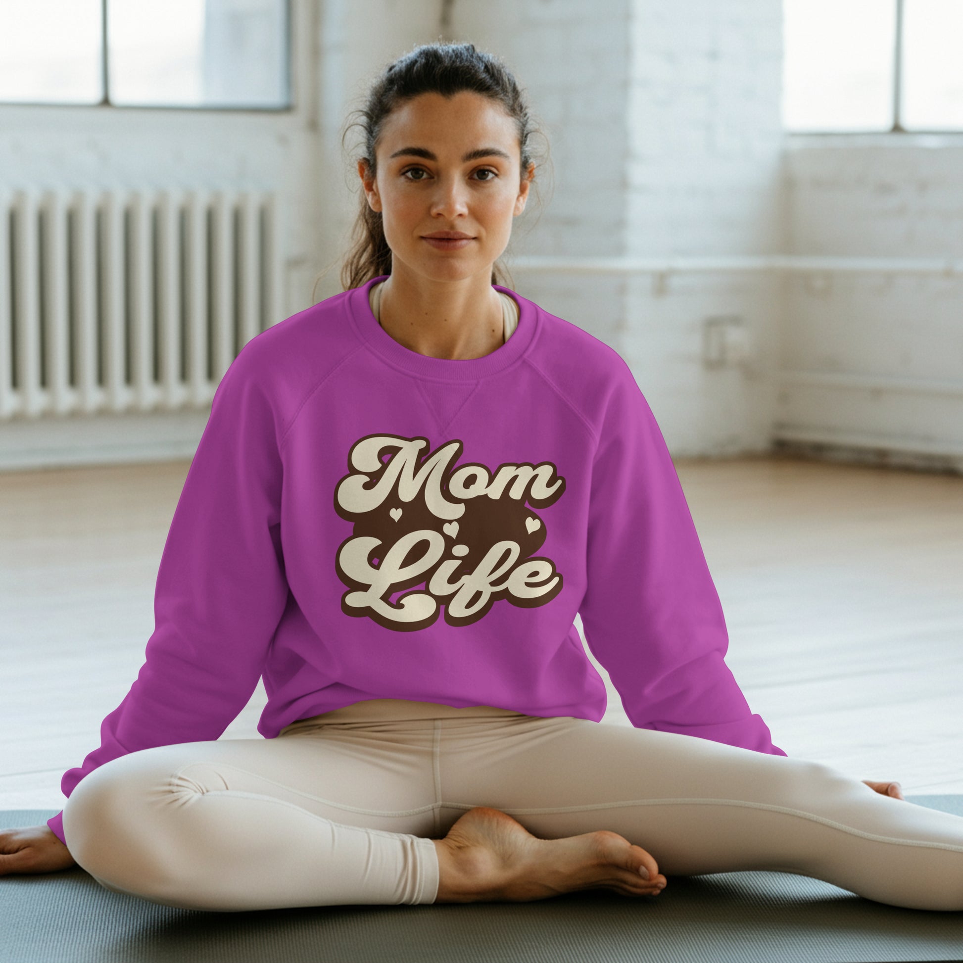 Transparent background MomLife SVG for Cricut