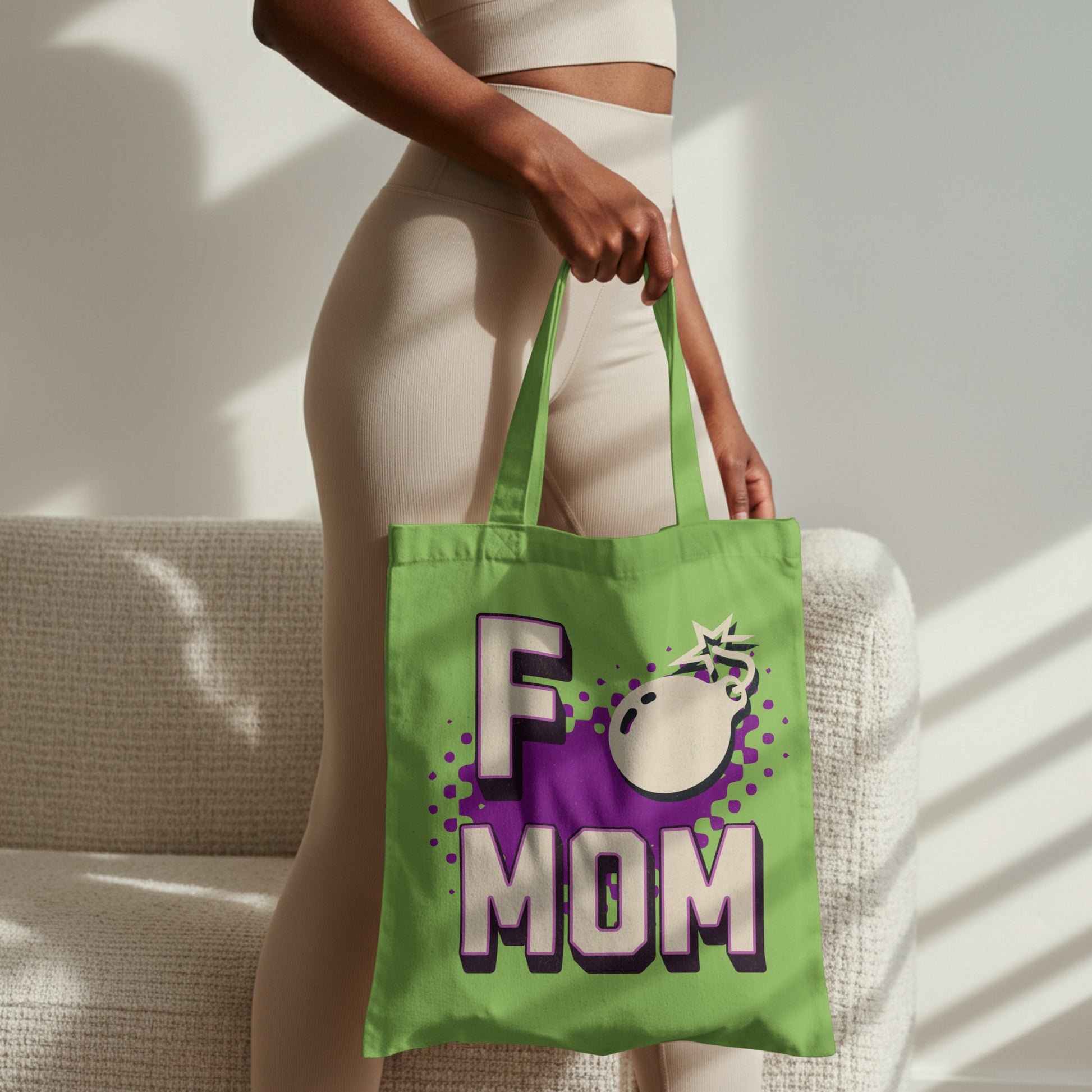 Sassy mom-themed SVG with bomb replacing “F” in phrase