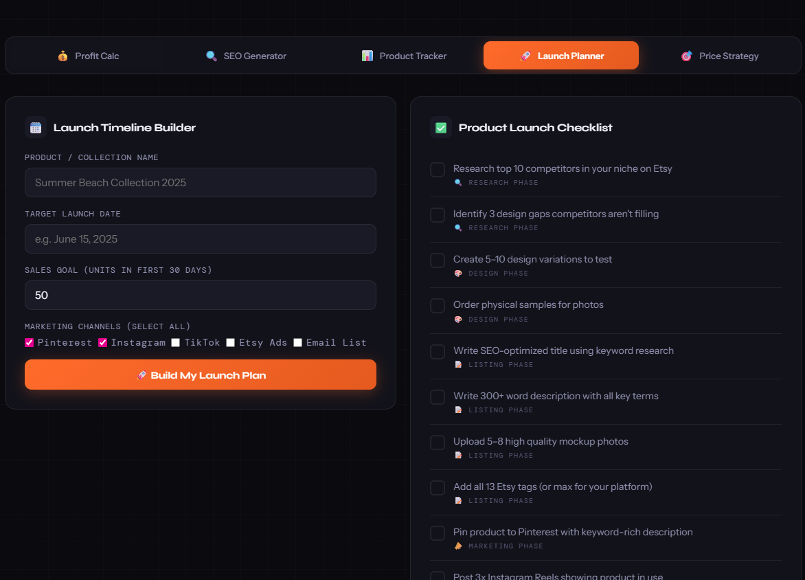 Printify profit margin calculator no subscription