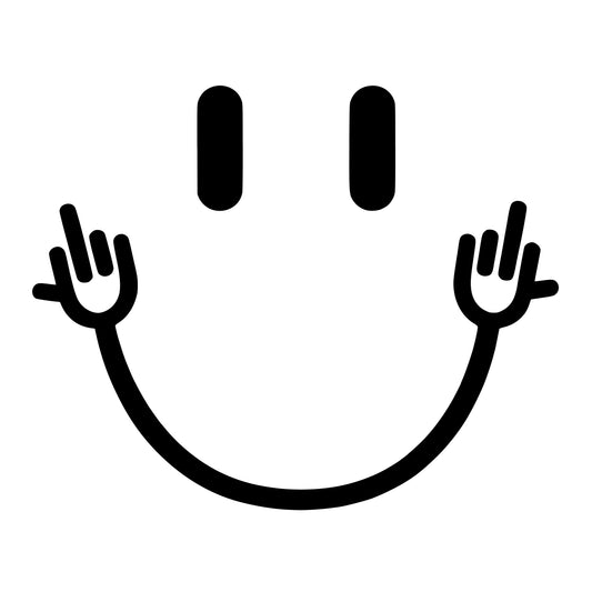 funny middle finger svg
