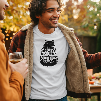 Cute black cat shirt design SVG