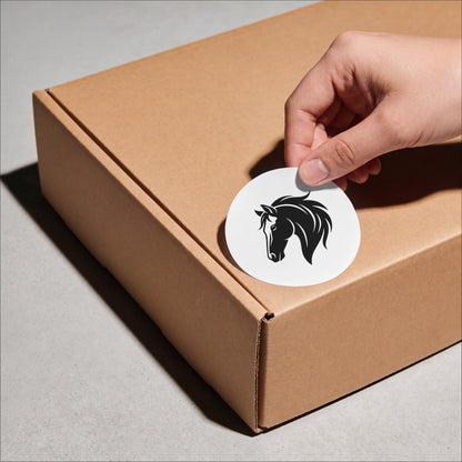 Horse Head Silhouette: PNG SVG