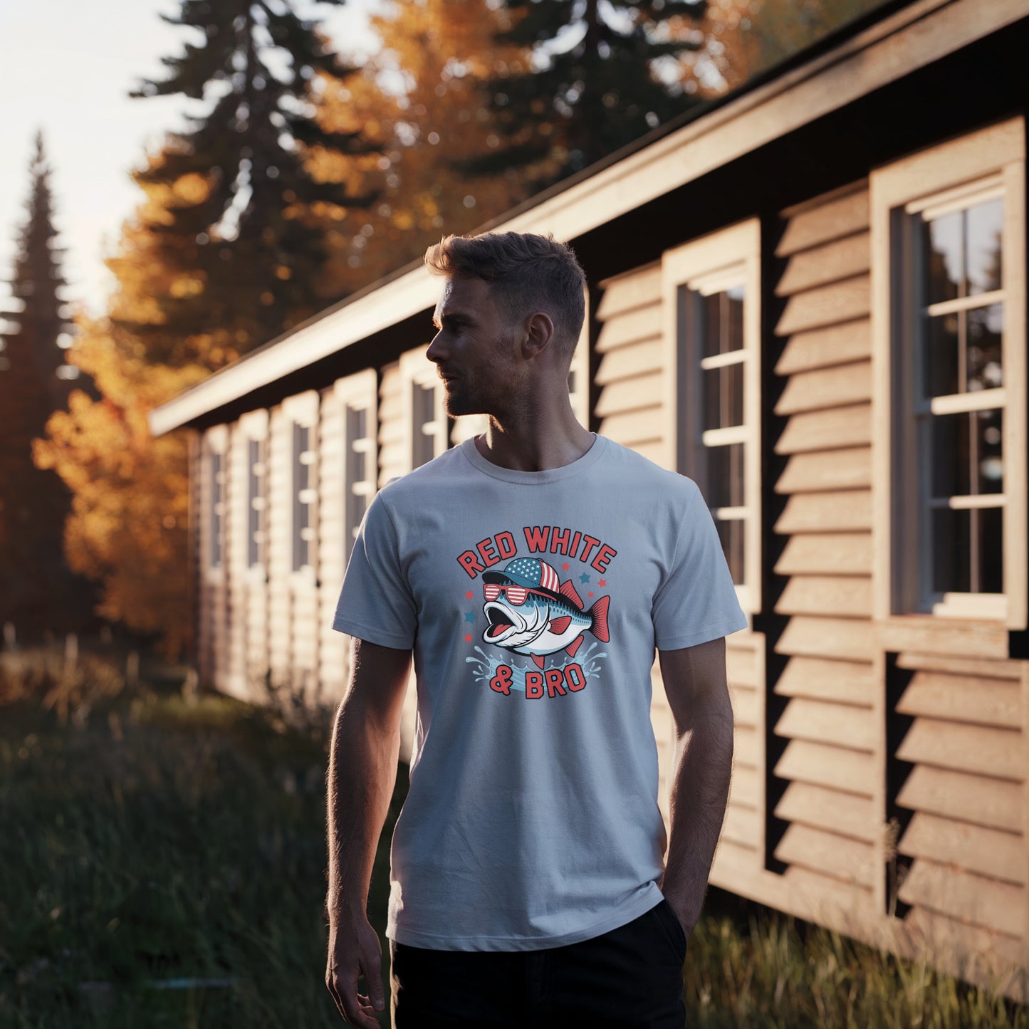 png t shirt mockup fall background