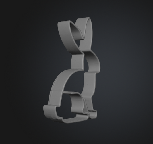Rabbit cookie cutter 3D model