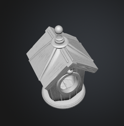 Decorative Birdhouse: STL GLB