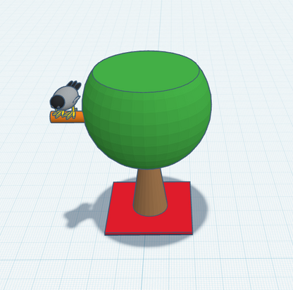 Tree wireless charger stand STL