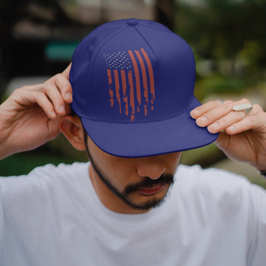 Vintage American Flag Graphic PNG