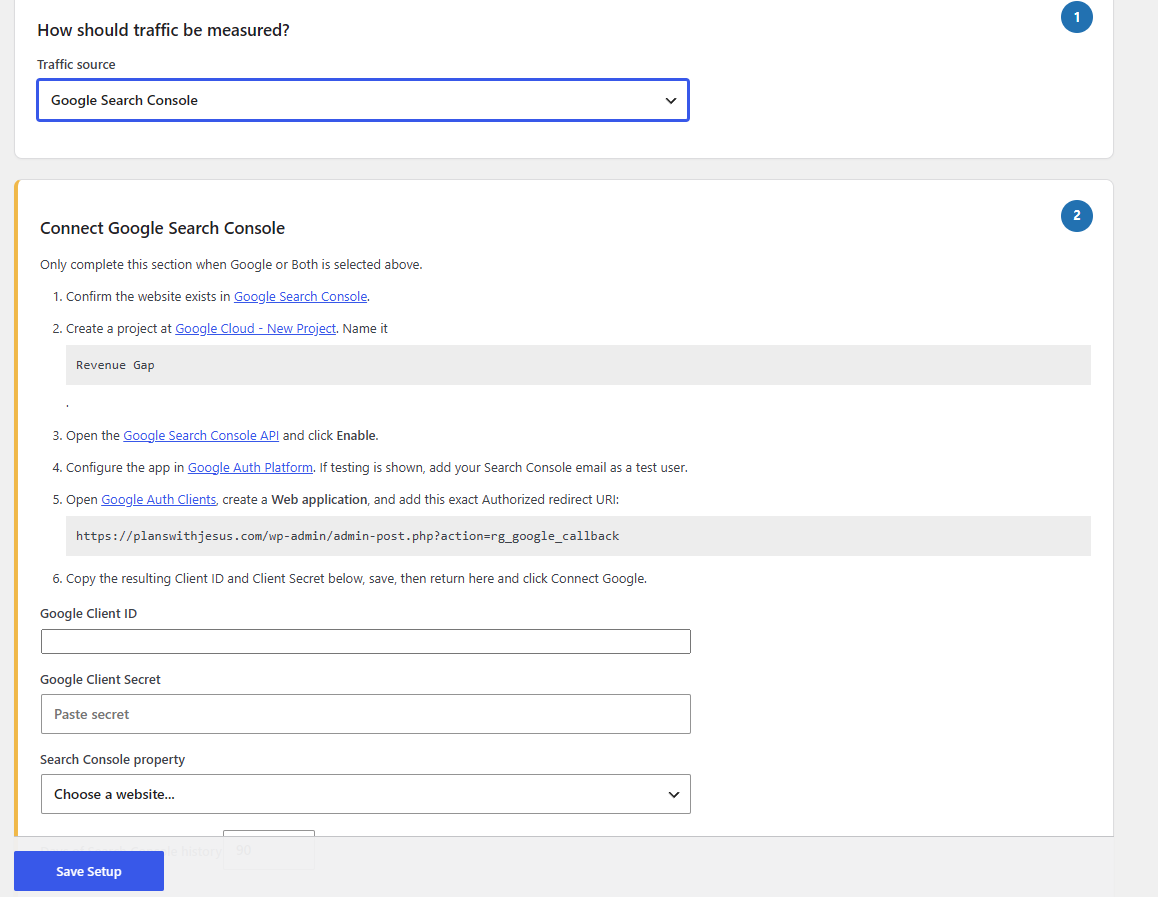 WordPress affiliate marketing plugin interface