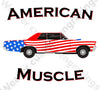 American Muscle car digital design download