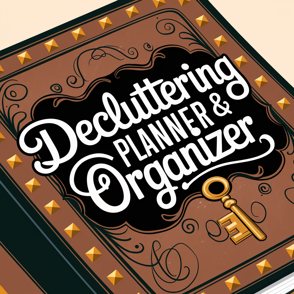 Decluttering Planner – Printable Home Organization & Checklist

