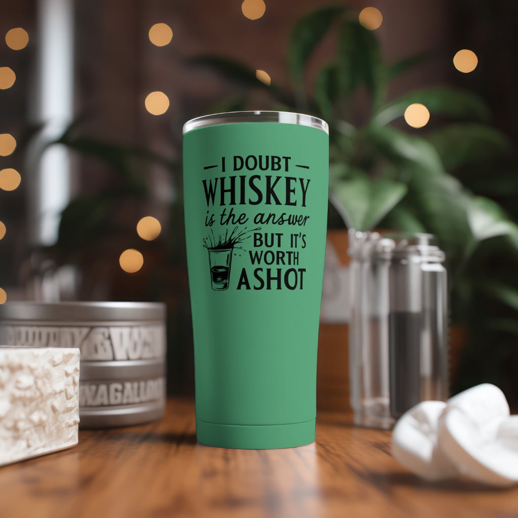 "Black and white whiskey pun graphic, perfect for printing and digital use."