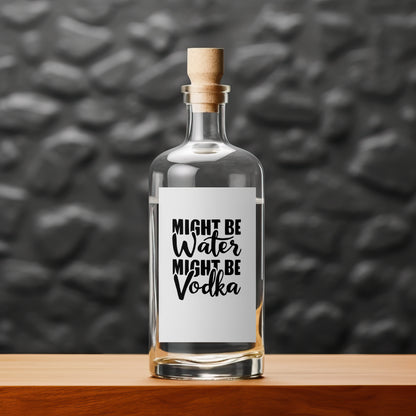 "Funny quote design for water bottles and party favors."