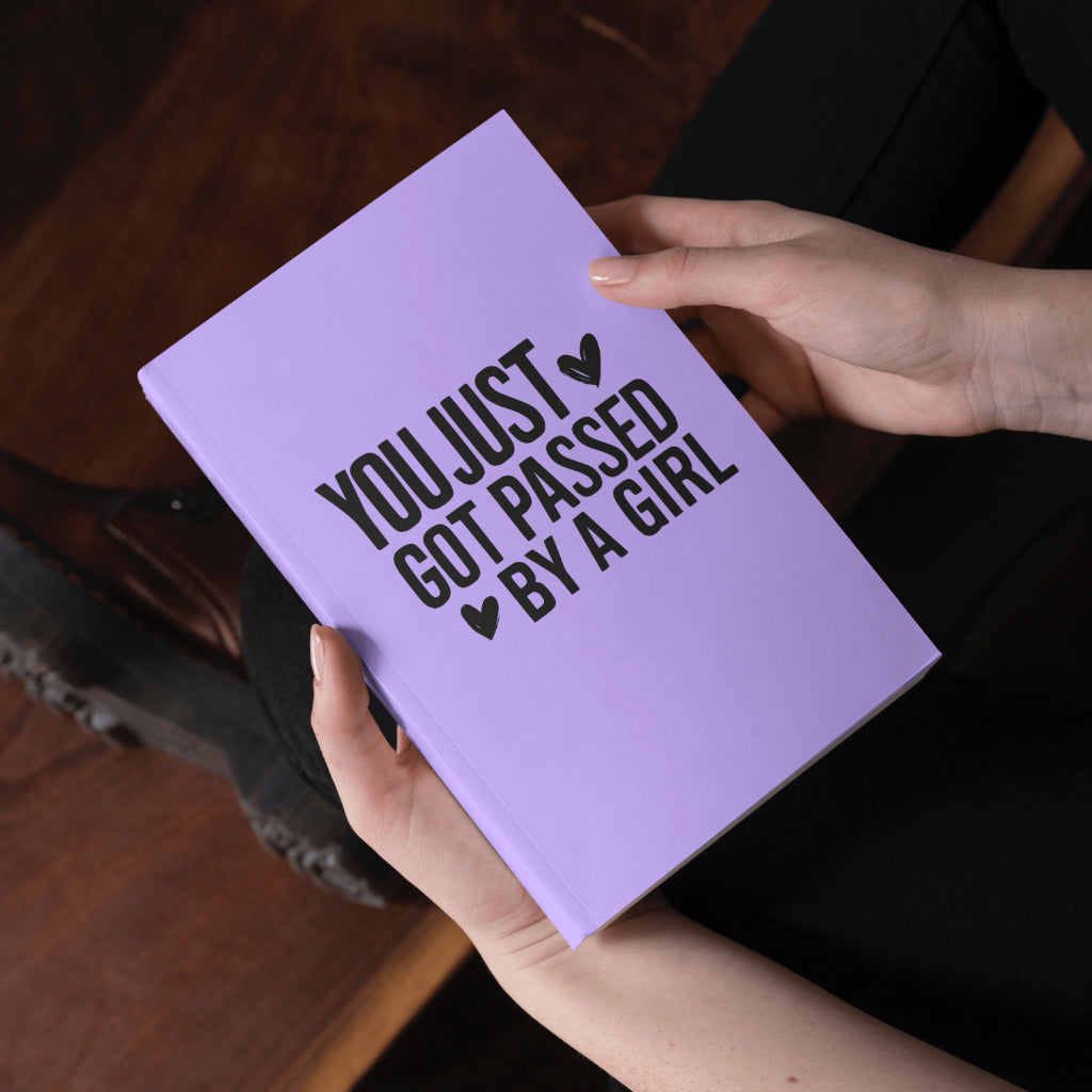 "Empowering car sticker typography for women drivers."