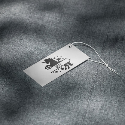 DIY unicorn template for personalized graphic design projects.