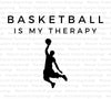 Personalized basketball therapy artwork