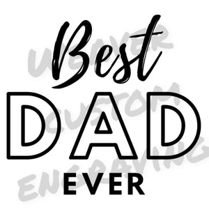 Father's Day graphic for digital download