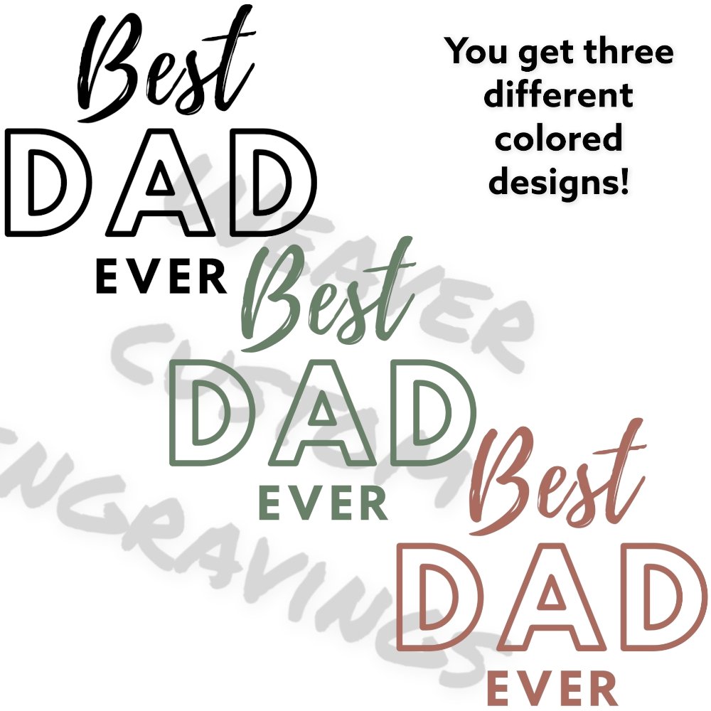 SVG PNG PDF digital artwork for Father's Day