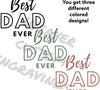 SVG PNG PDF digital artwork for Father's Day