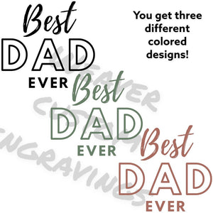 SVG PNG PDF digital artwork for Father's Day