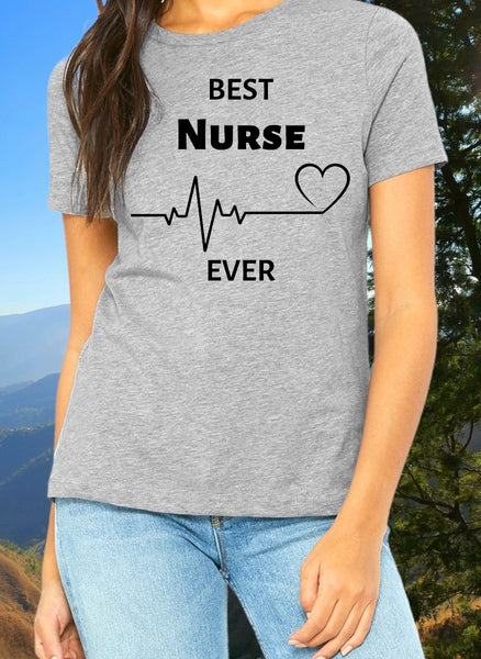 "Best Nurse Ever" Graphic Design - Celebrate Nursing Heroes