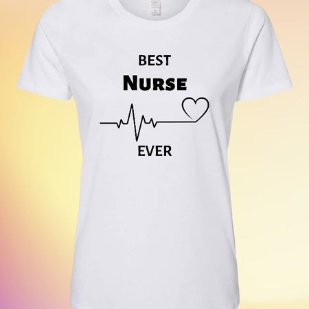 Personalized "Best Nurse Ever" PNG for digital thank-you notes.