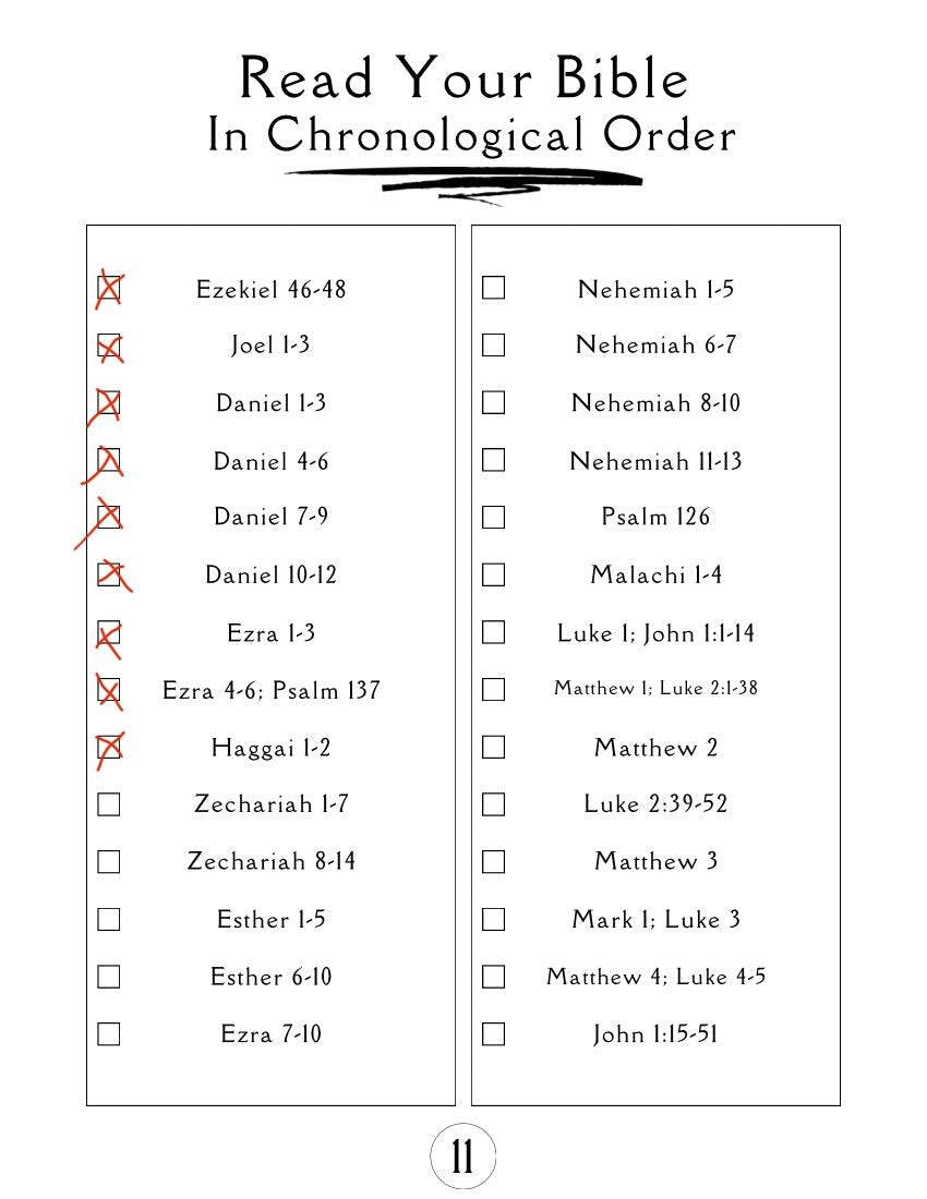 Digital Bible study guide for understanding scriptures in historical sequence