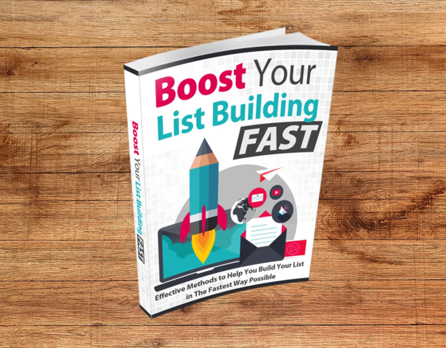 Master squeeze pages with "Boost Your List Building" digital guide.