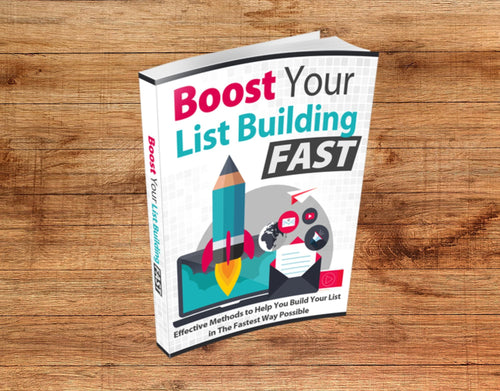 Boost Your List Building: Fast and Effective Methods eBook