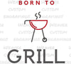 Stylish grill master design in versatile SVG, PNG, PDF formats.