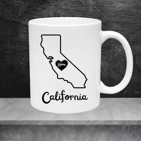 California silhouette digital collection for creative projects.