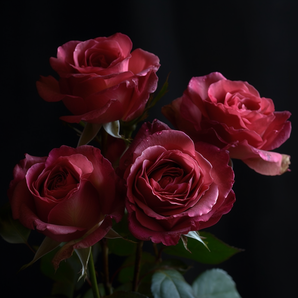 High Definition Roses Free Wine-Colored Roses Photo PNG Download - Elegant Digital File ...