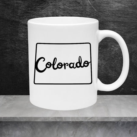 Printable Colorado state shapes in PDF for easy crafting.