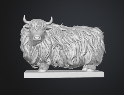 cow mail holder