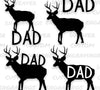 Deer hunting PDF designs for dad's birthday or Father's Day