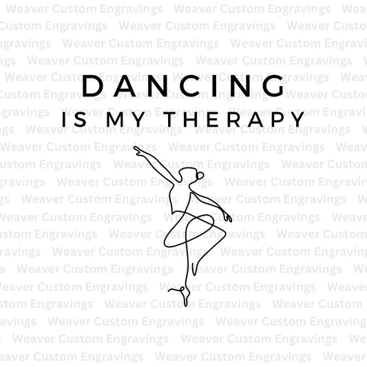 Dancing therapy digital design download for crafters