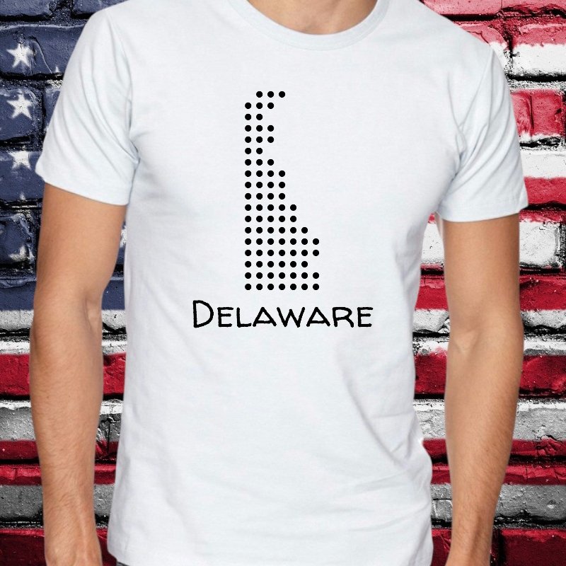 Unique Delaware PNG designs for personalized apparel