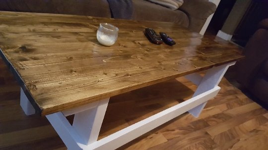 Step-by-step coffee table DIY tutorial