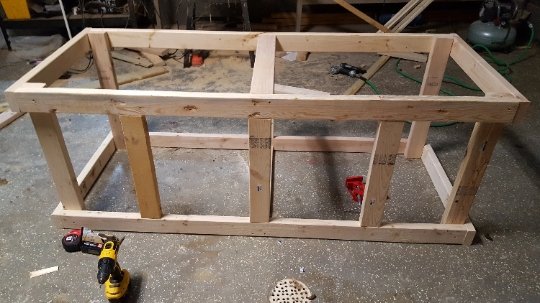 Wood dog crate furniture plans for building a custom indoor kennel
