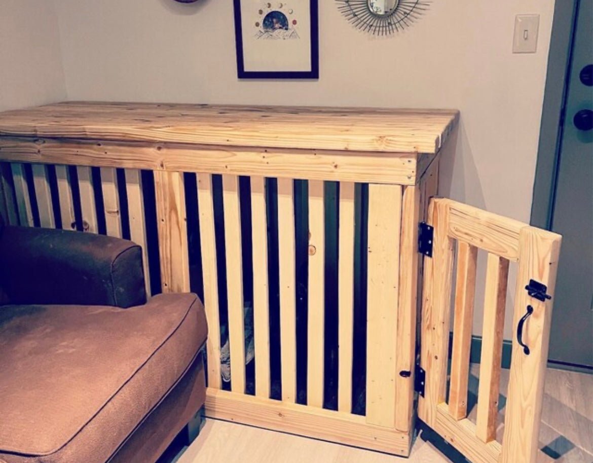 Woodworking project for pet owners.