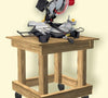 DIY rolling workbench construction plans download.