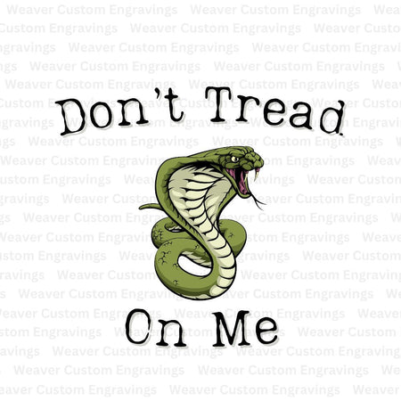 Don't Tread On Me Updated Version Digital Art