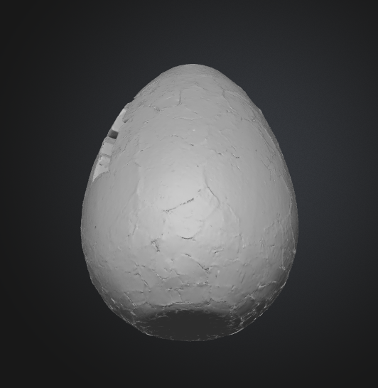 dragon egg 3d print model

