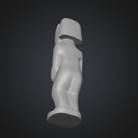 easter island moai 3d printable statue
