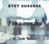 Digital download of the essential Etsy shop success guide