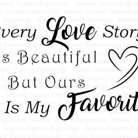 Instant download love quote art in PNG, SVG, and PDF formats