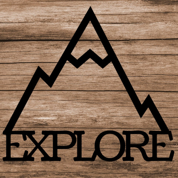 DIY EXPLORE art project files for Cricut and laser engraving