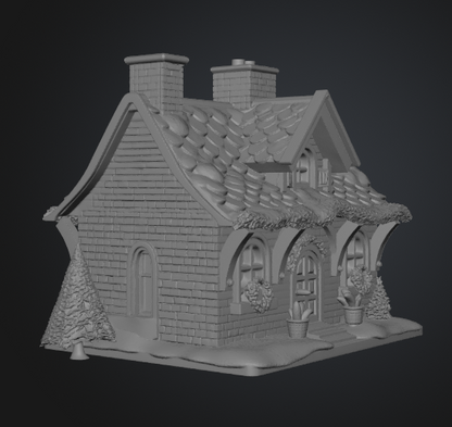 fairy cottage STL