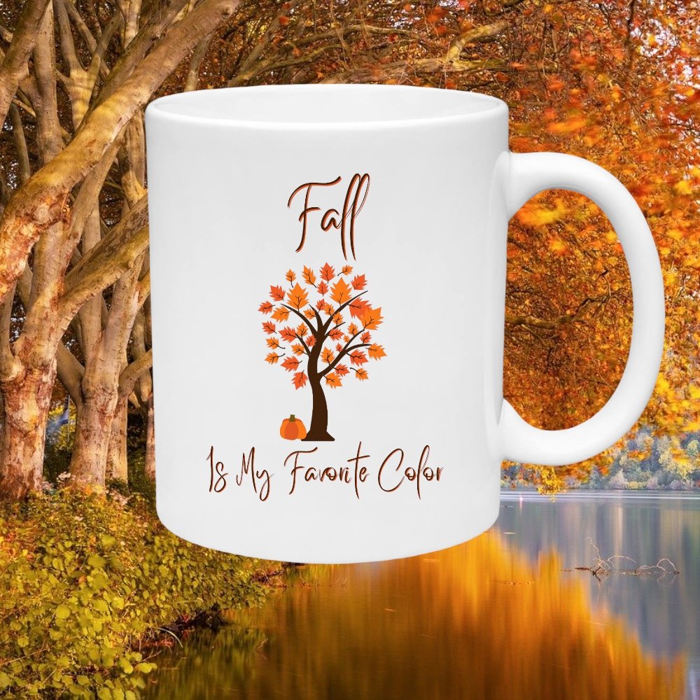 Colorful fall leaves design with transparent background for easy use