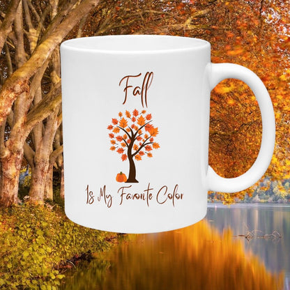 Colorful fall leaves design with transparent background for easy use