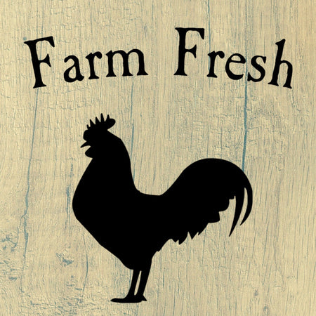 Country farmhouse rooster art in PNG, SVG, PDF for instant download.